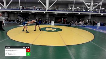 133 lbs Round Of 16 - Dylan Chappell, Bucknell University-Unattached vs Michael Dolan, West Virginia University