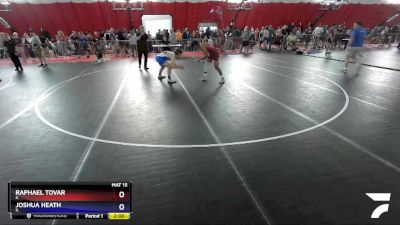 160 lbs Cons. Round 2 - Raphael Tovar, IL vs Joshua Heath, IL