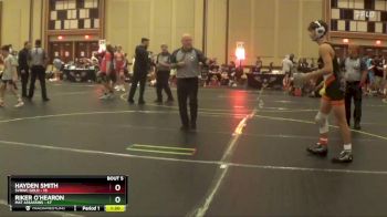 125 lbs Semis & 1st Wrestleback (8 Team) - Riker O`Hearon, Mat Assassins vs Hayden Smith, SVRWC Gold
