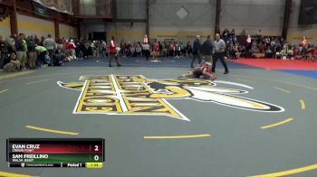 138 lbs Champ. Round 1 - Sam Freillino, Walsh Jesuit vs Evan Cruz, Crown Point