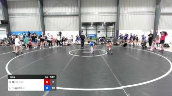 29 kg 3rd Place - Harper Boyd, MGW Vanquishers vs Leilani Huggins, Jersey United Purple