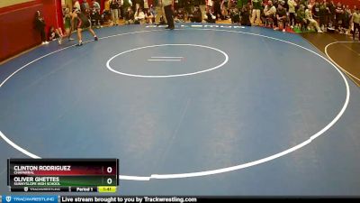 190 lbs Champ. Round 1 - Oliver Ghettes, Sunnyslope High School vs Clinton Rodriguez, Chaparral