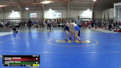 135 lbs Champ. Round 1 - McKenzie Milam, Findlay vs Alysaa Johnson, Napoleon