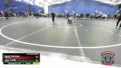 88-95 lbs 1st Place Match - Cael Clark, SlyFox vs Miles Torczon, Nebraska