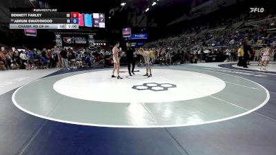 126 lbs Champ. Rd Of 64 - Bennett Farley, SD vs Abrum Swathwood, IN