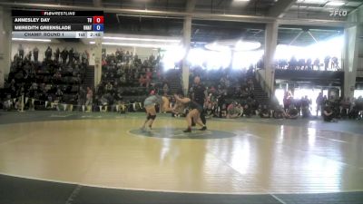 124 lbs Champ. Round 1 - Meredith Greenslade, Unattached vs Annesley Day, Tiffin University