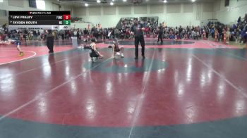 95 lbs Cons. Round 2 - Levi Fraley, Forest Lake Wrestling Club vs Tayden Routh, Weigh-In Club