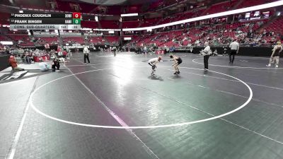 106 lbs Cons. Sub-quarters - Phoenix Coughlin, South Milwaukee vs Frank Bingen, Hamilton