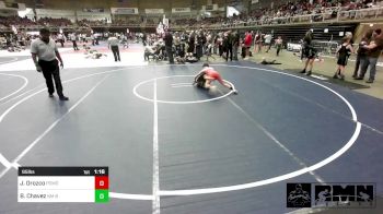 95 lbs Quarterfinal - Josiah Orozco, Pomona Elite WC vs Brandon Chavez, NM Bad Boyz