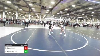 90 lbs Round Of 16 - Arturo Rangel, Dominate WC vs Hunter Mintzmyer, Northern Az Wrestling