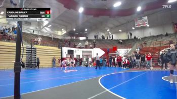 125 lbs 1st Place Match - Abigail Gilbert, Hagerstown vs Caroline Balica, Plymouth