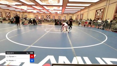 100 lbs Consi Of 4 - Joey Synan, Pa vs Austin Hayes, Md