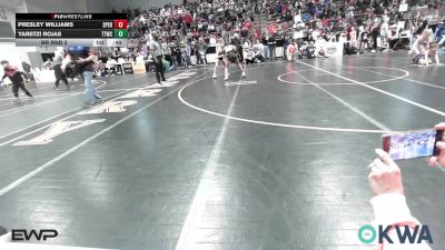 83-90 lbs Rr Rnd 2 - Presley Williams, Sperry Wrestling Club vs Yaretzi Rojas, Team Tulsa Wrestling Club