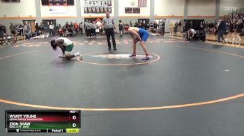 190 lbs Quarterfinal - Wyatt Young, Cedar Rapids Washington vs Zion Shaw, Iowa City, West