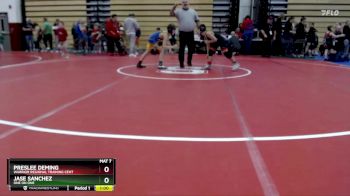 92 lbs Champ. Round 1 - Preslee Deming, Warrior Regional Training Cent vs Jase Sanchez, One On One
