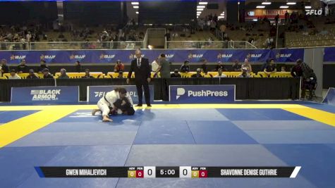 Gwen Mihaljevich vs Shavonne Denise Guthrie 2026 Pan Jiu Jitsu IBJJF Championship