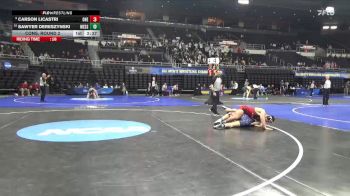 197 lbs Cons. Round 2 - Sawyer Dereszynski, Messiah vs Carson Licastri, SUNY Oneonta