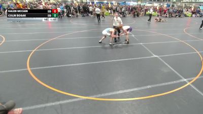 132 lbs Champ. Round 1 - Colin Bosak, Unattached vs Kaleb McCain, Unattached
