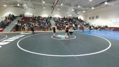 106 lbs Quarterfinal - Riley Daugherty, Natrona County vs Luna Keys, Kemmerer