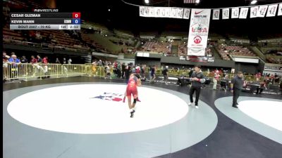 70 kg Cons. Round 4 - Cesar Guzman vs Kevin Mann, Exeter X-Men Wrestling Club