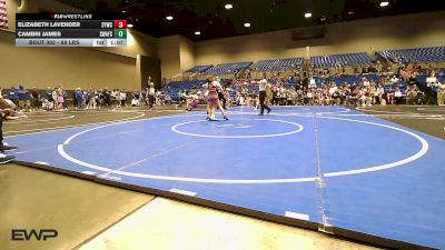 88 lbs Rr Rnd 1 - Elizabeth Lavender, Searcy Youth Wrestling Club vs Cambri James, Spartan Wrestling Fort Smith