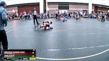 85 lbs Finals (2 Team) - Zakk Kulas, Roundtree WA vs Jeramiah Eugene Hago, Untouchables