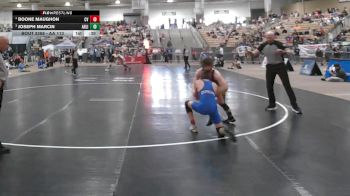 AA 113 lbs 3rd Place Match - Boone Maughon, Cleveland High School vs Joseph Marcin, Arlington High School