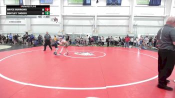85 lbs 5th Place - Bryce Burrows, MI vs Bentley Thoryk, OH