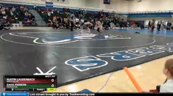 113 lbs Semifinal - Austin Laudenbach, Apple Valley vs Davis Parrow, Farmington