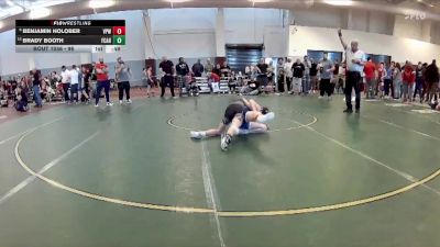 96 lbs Cons. Round 2 - Brady Booth, Noke Wrestling RTC vs Benjamin Holober, Virginia Patriots Wrestling