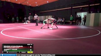 113 lbs Round 1 - Garrett Tusler, Osage vs Braiden Schaufenbuel, New Hampton/Turkey Valley