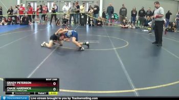 67 lbs Quarterfinal - Grady Peterson, Nova WC vs Chase Hardwick, Smithfield Wrestling