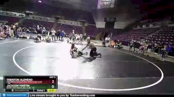 45 lbs Round 2 (10 Team) - Jackson Martin, Bear Cave Wrestling Club vs Trenton Alemend, Colorado Regulators Wrestling Club