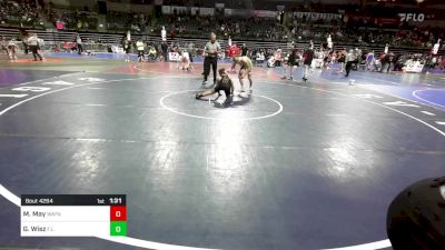 138 lbs Semifinal - Matthew May, Wayne vs Gavin Wisz, F.l.o.w.