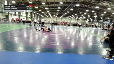 126 lbs Rr Rnd 3 - Colton Wirtz, Iron Faith Black - HSB vs Briggs Tackett, ICE Wrestling Gold - HSB