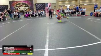 100 lbs Round 1 (8 Team) - Jude Justice, Cleveland Wrestling vs Ian McCallie, Team Minion