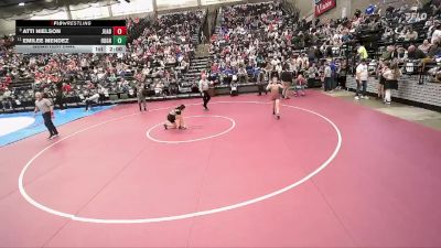 3A 100 lbs Quarterfinal - Atti Nielson, Juab vs Emilee Mendez, Ogden