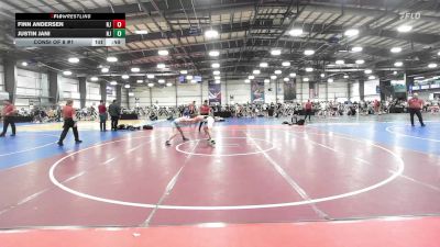 100 lbs Consi Of 8 #1 - Finn Andersen, NJ vs Justin Jani, NJ