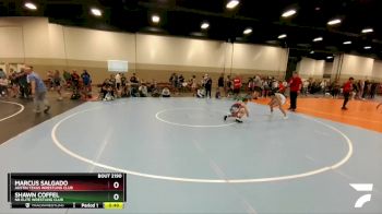 92 lbs 1st Place Match - Shawn Coffel, NB Elite Wrestling Club vs Marcus Salgado, Austin Texas Wrestling Club