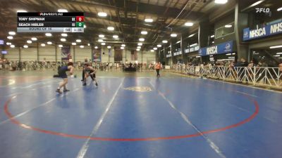 138 lbs Round Of 16 - Toby Shipman, OK vs Seach Hibler, NJ