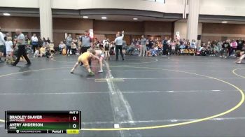 105 lbs Round 3 - Avery Anderson, SHWA vs Bradley Shaver, Unattached