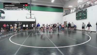 115 lbs Semifinal - Emma Rogers, SIRTC vs Madalyn Andersen, EWA
