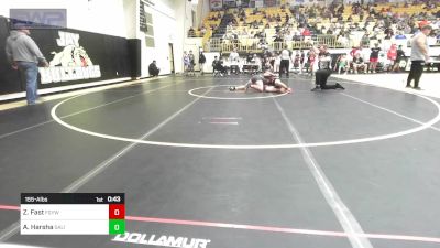 155-A lbs Consi Of 8 #2 - Zade Fast, Fort Gibson Youth Wrestling vs Aiden Harsha, Salina