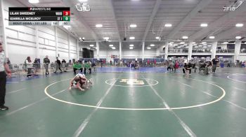 101 lbs 5th Place - Lilah Sweeney, Woodbury Salem vs Izabella McElroy, St Johnsbury