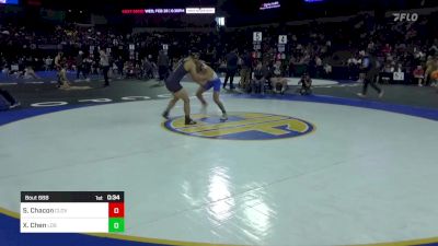 157 lbs Consi Of 32 #2 - Samuel Chacon, Clovis vs Xingyu Chen, Los Osos