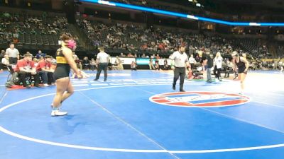 155 Class 1 lbs Quarterfinal - Makayla Peters, Benton vs Analeigh Winchell, Cassville