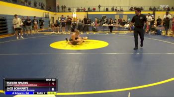 138 lbs Cons. Round 2 - Tucker Sparks, Cowley County Freco Wrestling vs Jace Schwartz, Valley Center Wrestling Club