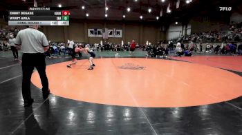 126 lbs Cons. Round 1 - Emmit Degase, Ozark vs Wyatt Avila, St. Michael The Archangel