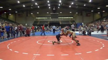 140 lbs Consolation - Virgil Heath, Brookwood Bronco Youth Wrestling Club vs Grayson Santee, Teknique Wrestling