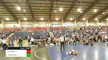 45 lbs Quarterfinal - Daxton Shelley, Sons Of Atlas vs Easton Palfreyman, JWC